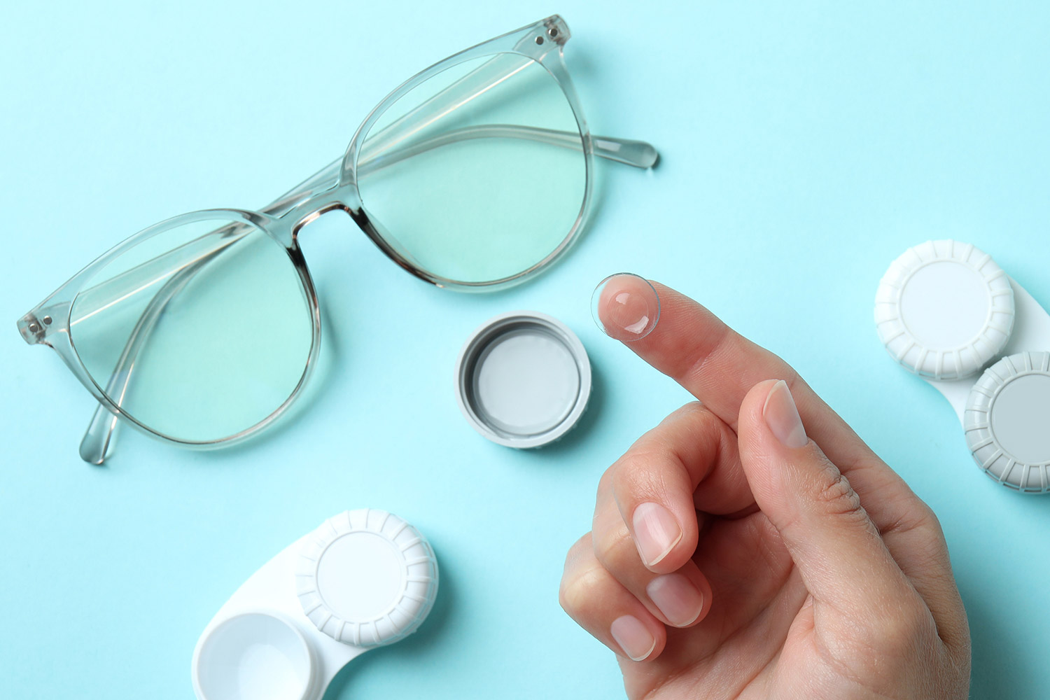 Diferencias entre lentes de contacto y gafas formuladas